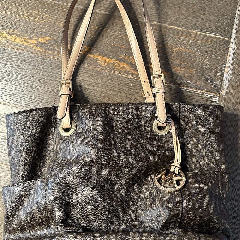 Michael Kors Brown Tote Bag